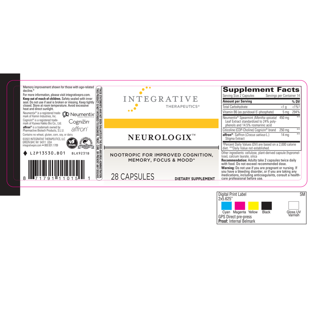 Neurologix™, 28 Capsules