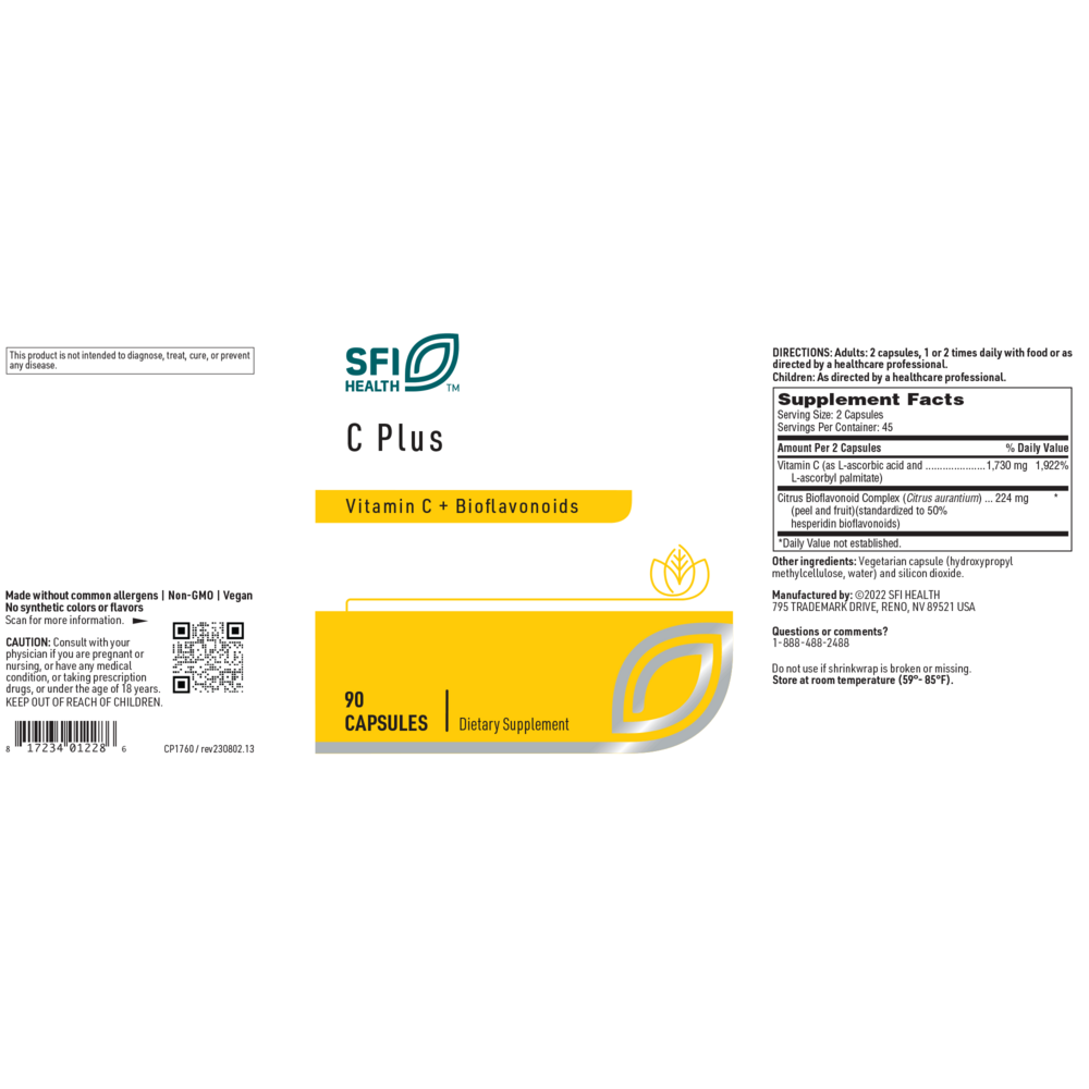 C Plus, 90 Capsules