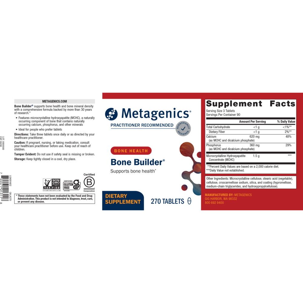 Bone Builder®, 270 Tablets , Emersons Emersons-Alt Form_Tablets tabs
