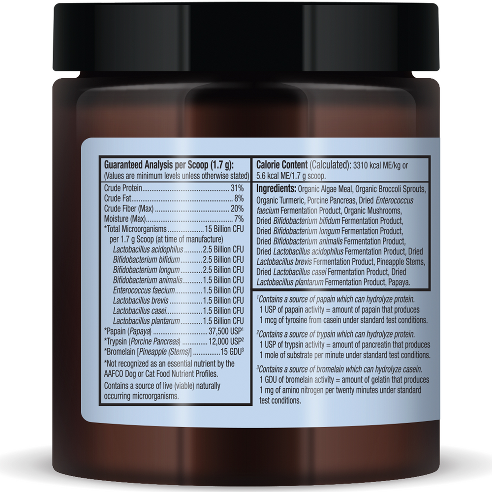 Bark & Whiskers® Probiotics + Enzymes for Cats and Dogs, 102 g Powder