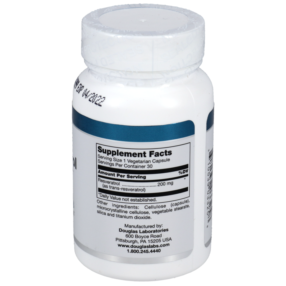 Resveratrol, 30 Capsules