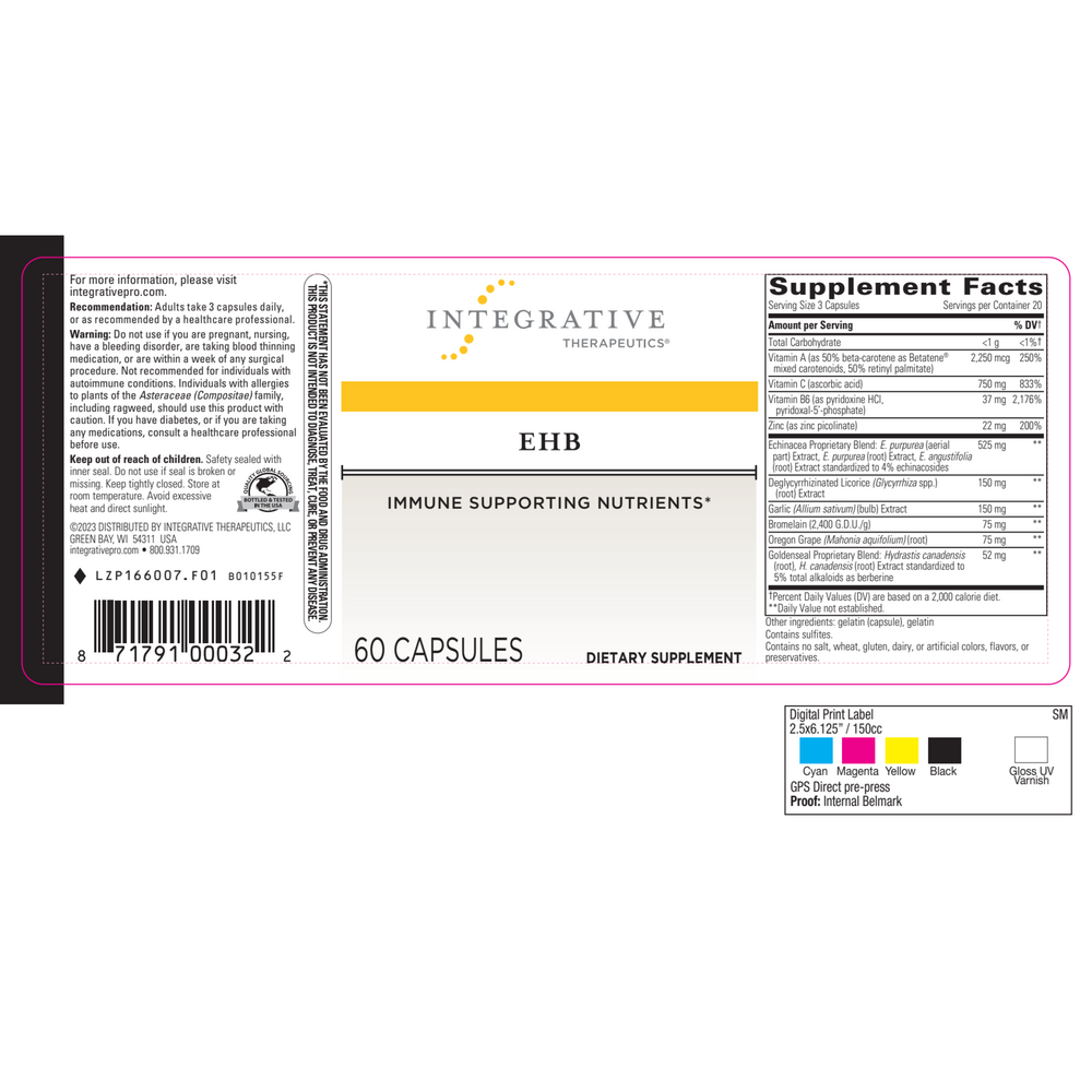 EHB, 60 Capsules