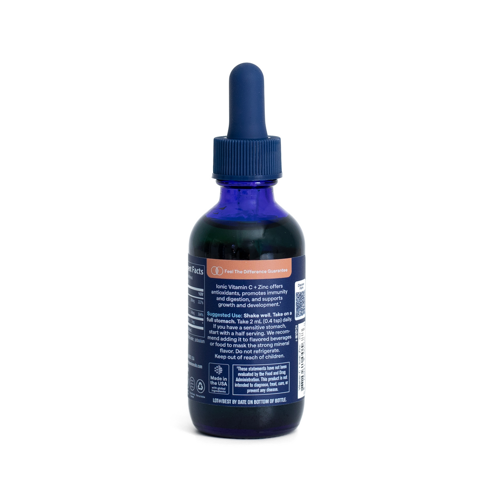 Vitamin C + Ionic Zinc, 59 mL Liquid , Brand_Trace Minerals Form_Liquid Size_59 mL