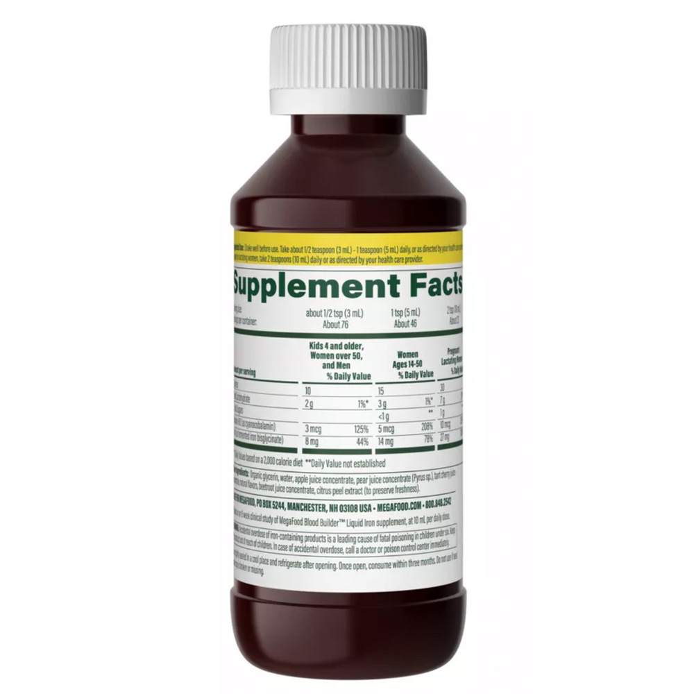 Blood Builder Liquid Iron Once Daily, 230 mL , Form_Liquid