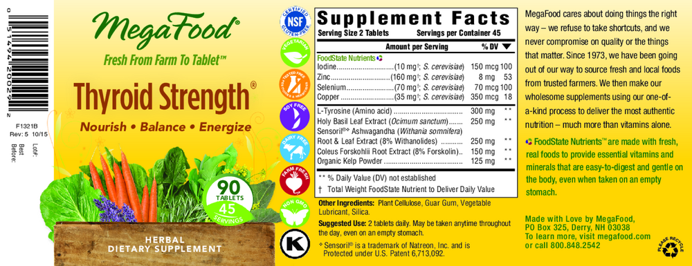 Thyroid Strength®, 60 Tablets , 20% Off - Everyday [On] Form_Tablets tabs