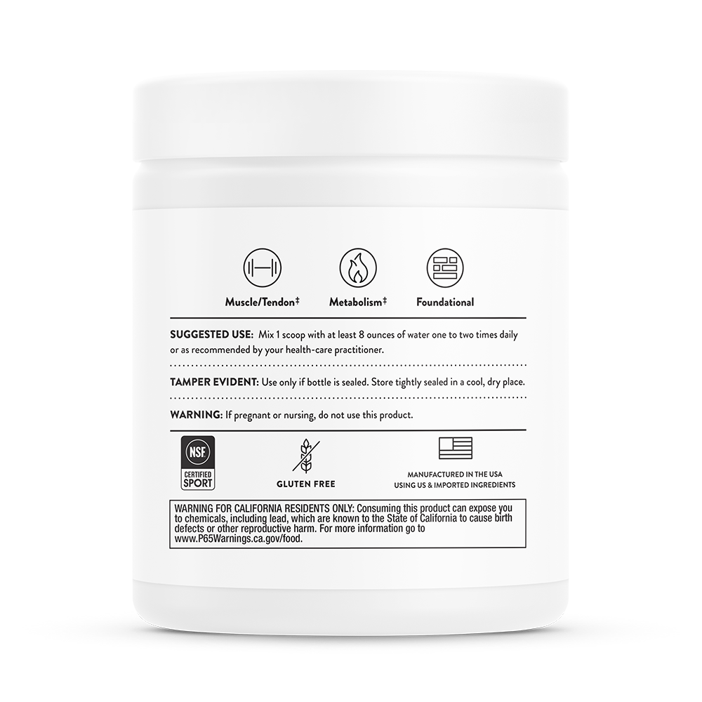 Amino Complex Lemon NSF, 231 g Powder , Brand_Thorne Research Form_Powder Size_231 g