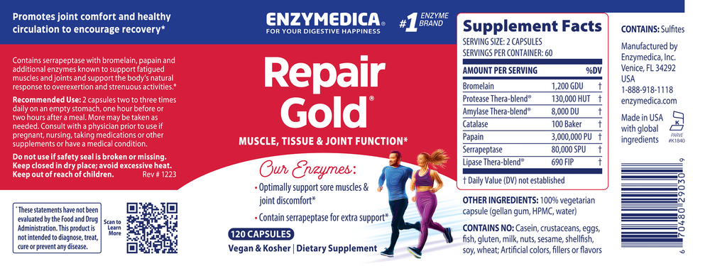 Repair Gold, 120 Capsules