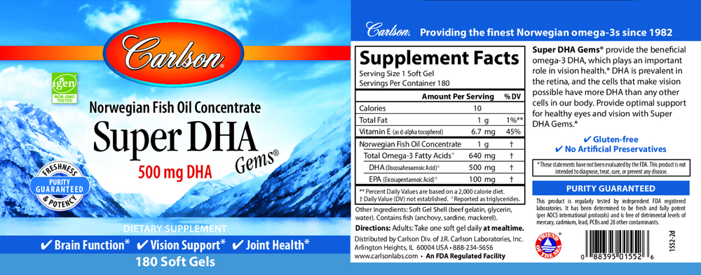 Super DHA, 180 Softgels