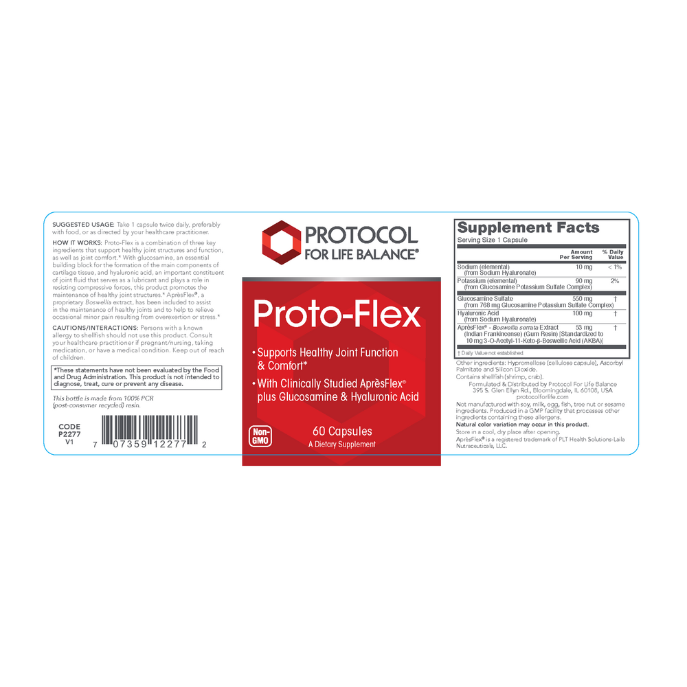 Proto-Flex, 60 Capsules , Brand_Protocol for Life Balance capsules Form_Capsules Requires Consultation Size_60 Capsules