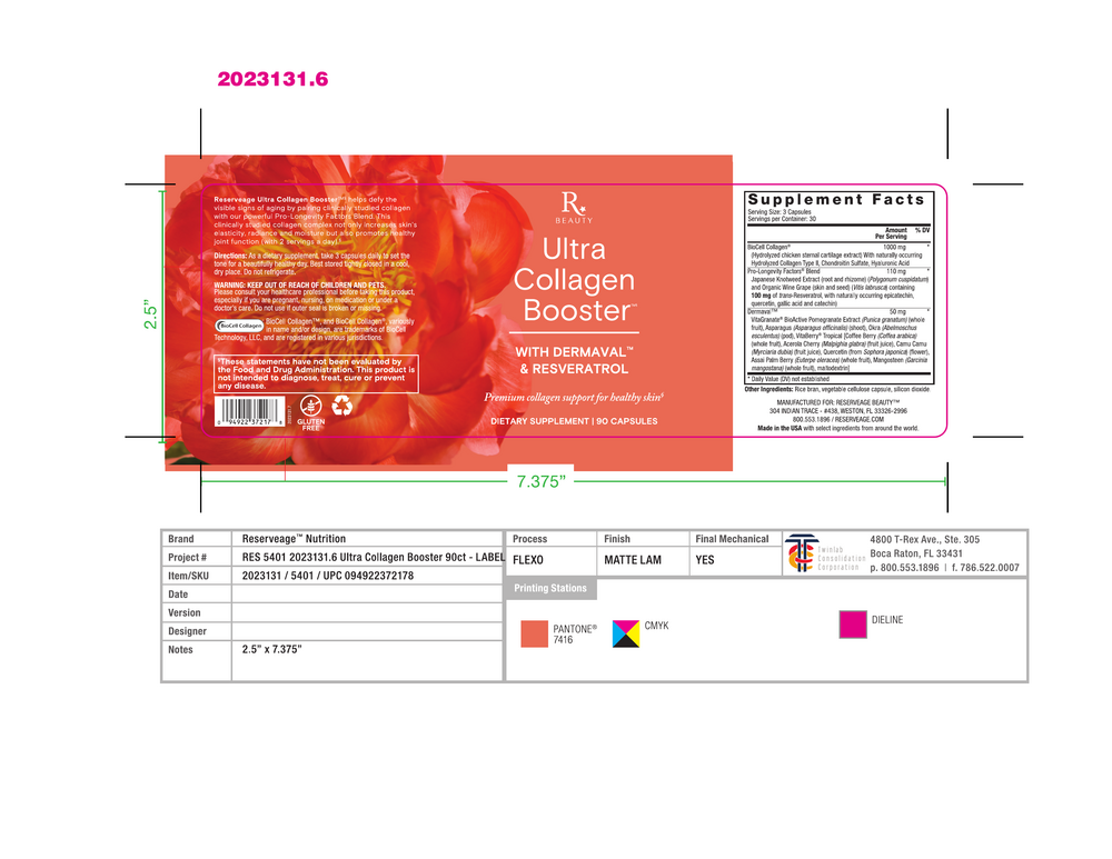 Ultra Collagen Booster, 90 Capsules