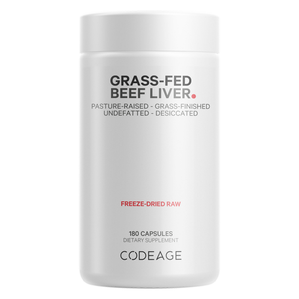 Codeage Beef Liver , beef liver blood health Codeage immune support organ support