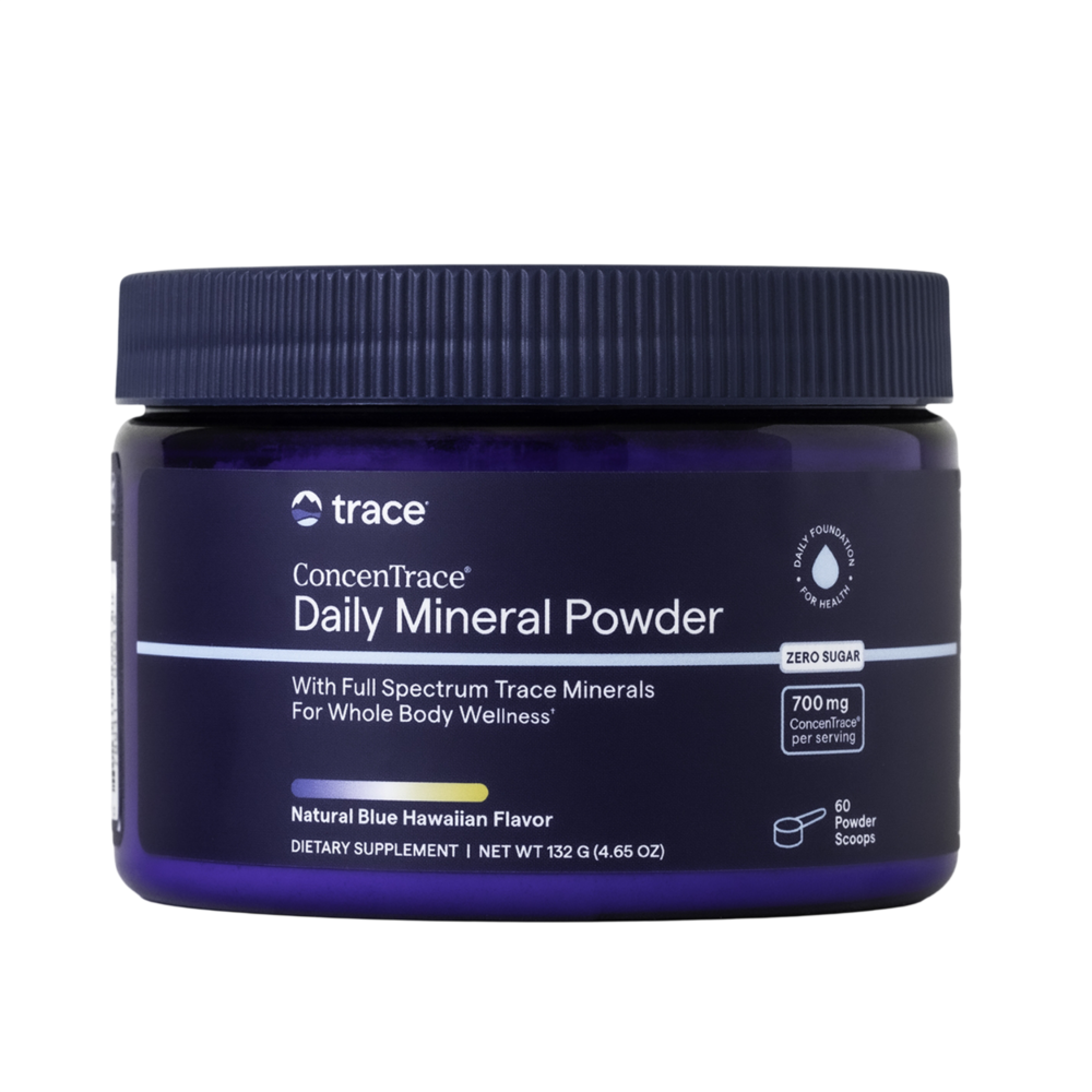 ConcenTrace Daily Mineral Powder - Blue Hawaiian, 132 g Powder
