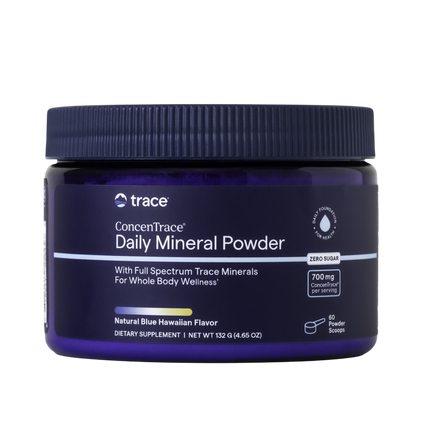 ConcenTrace Daily Mineral Powder - Blue Hawaiian, 132 g Powder