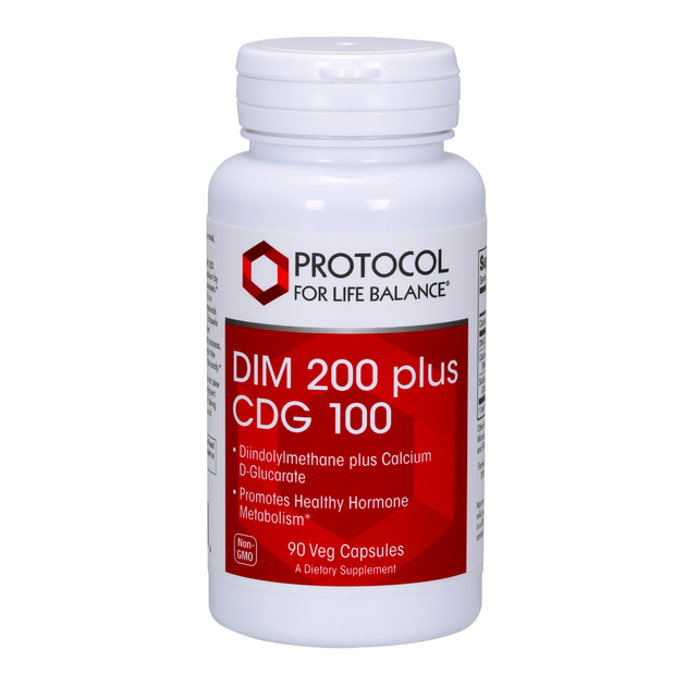 DIM 200 Plus CDG 100, 90 Capsules , Brand_Protocol for Life Balance capsules Form_Capsules Requires Consultation Size_90 Capsules