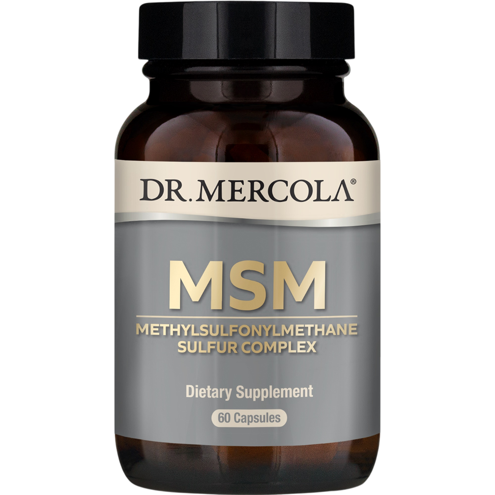 MSM with Organic Sulfer Complex, 60 Capsules