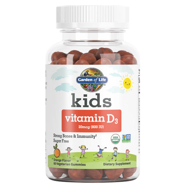 Kids Vitamin D3 Gummies, 60 Count