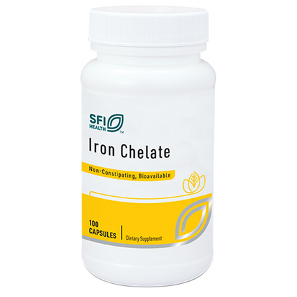 Iron Chelate, 100 Capsules