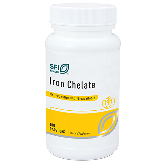 Iron Chelate, 100 Capsules
