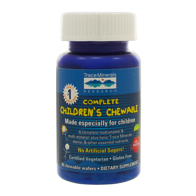 Complete Childrens Chewable, 60 Wafers , Brand_Trace Minerals Form_Wafers Size_60 Wafers