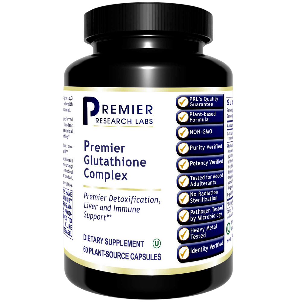 Premier Glutathione Complex, 60 Capsules , Brand_Premier Research Labs capsules Form_Capsules Requires Consultation Size_60 Capsules