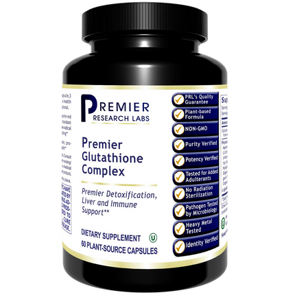 Premier Glutathione Complex, 60 Capsules , Brand_Premier Research Labs capsules Form_Capsules Requires Consultation Size_60 Capsules