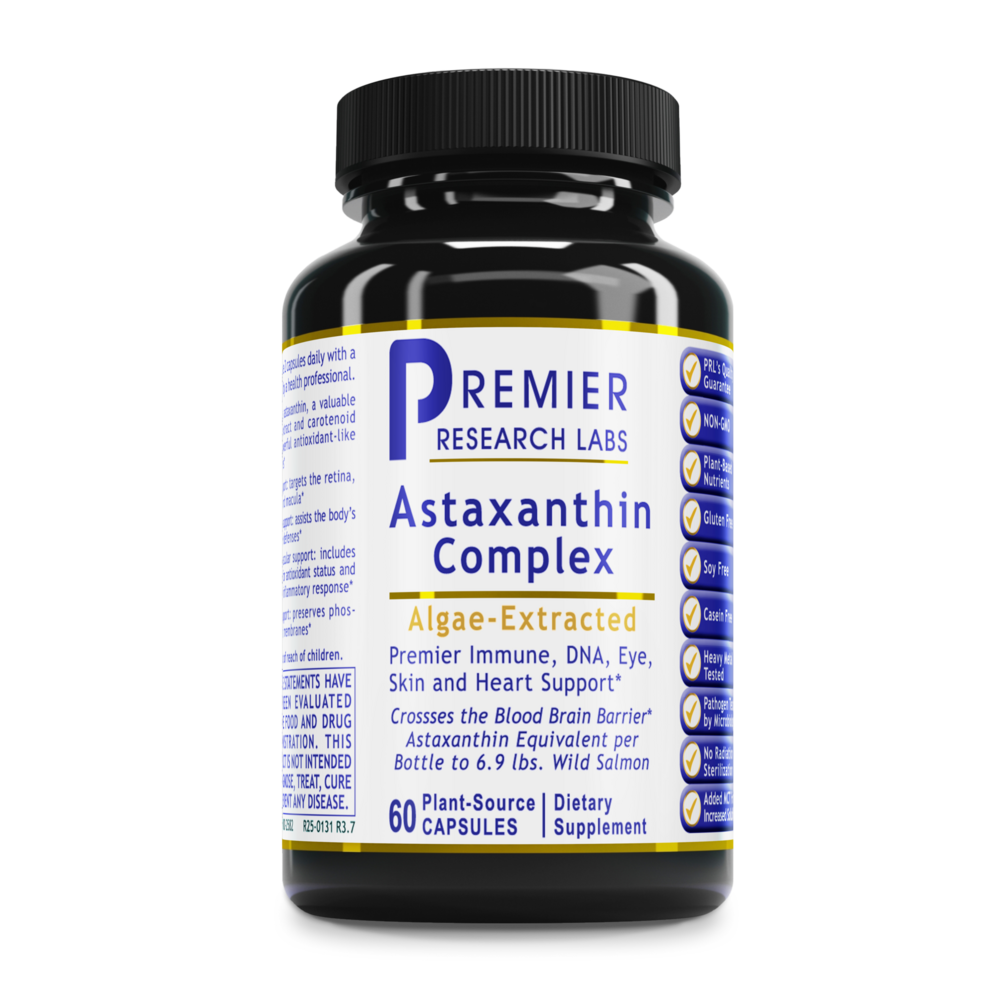 Premier Astaxanthin Complex, 60 Capsules , Brand_Premier Research Labs capsules Form_Capsules Requires Consultation Size_60 Capsules