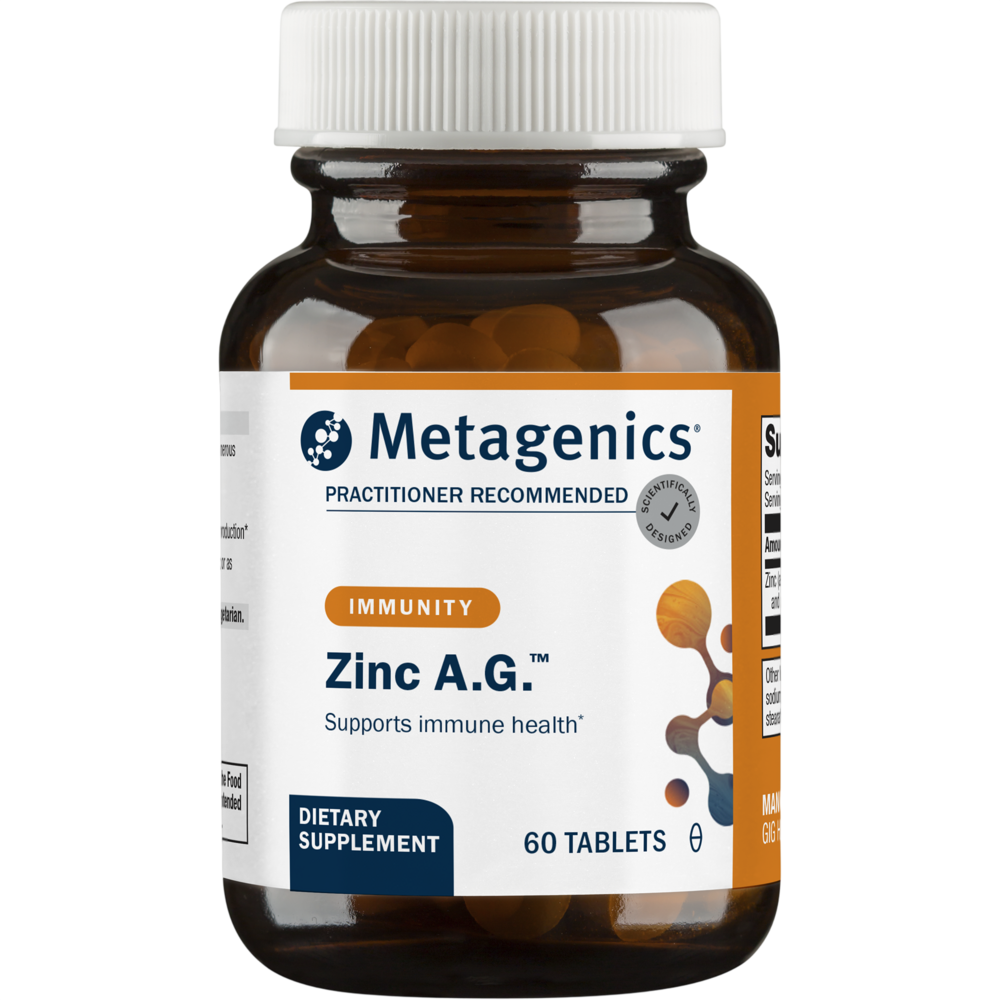 Zinc A.G.™, 60 Tablets , Emersons Form_Tablets tabs