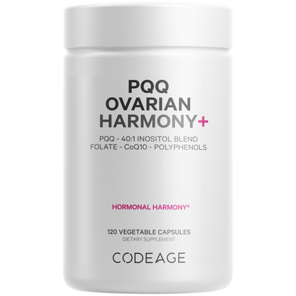 PQQ Ovarian Harmony+, 120 Capsules
