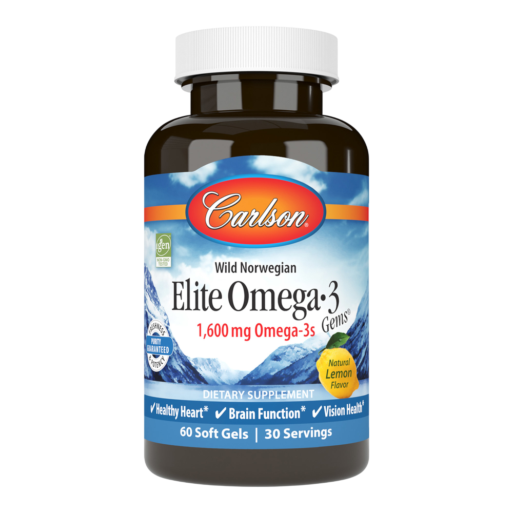 Elite Omega 3 Gems, 60 Softgels