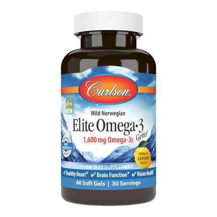 Elite Omega 3 Gems, 60 Softgels