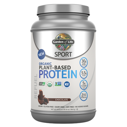 SPORT Organic Plant-Based Protein Chocolate, 840 g