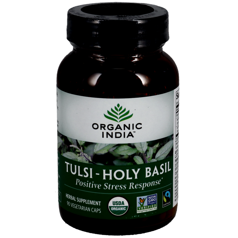 Tulsi Holy Basil, 90 capsules , Ayurveda Brand_Organic India Form_Capsules