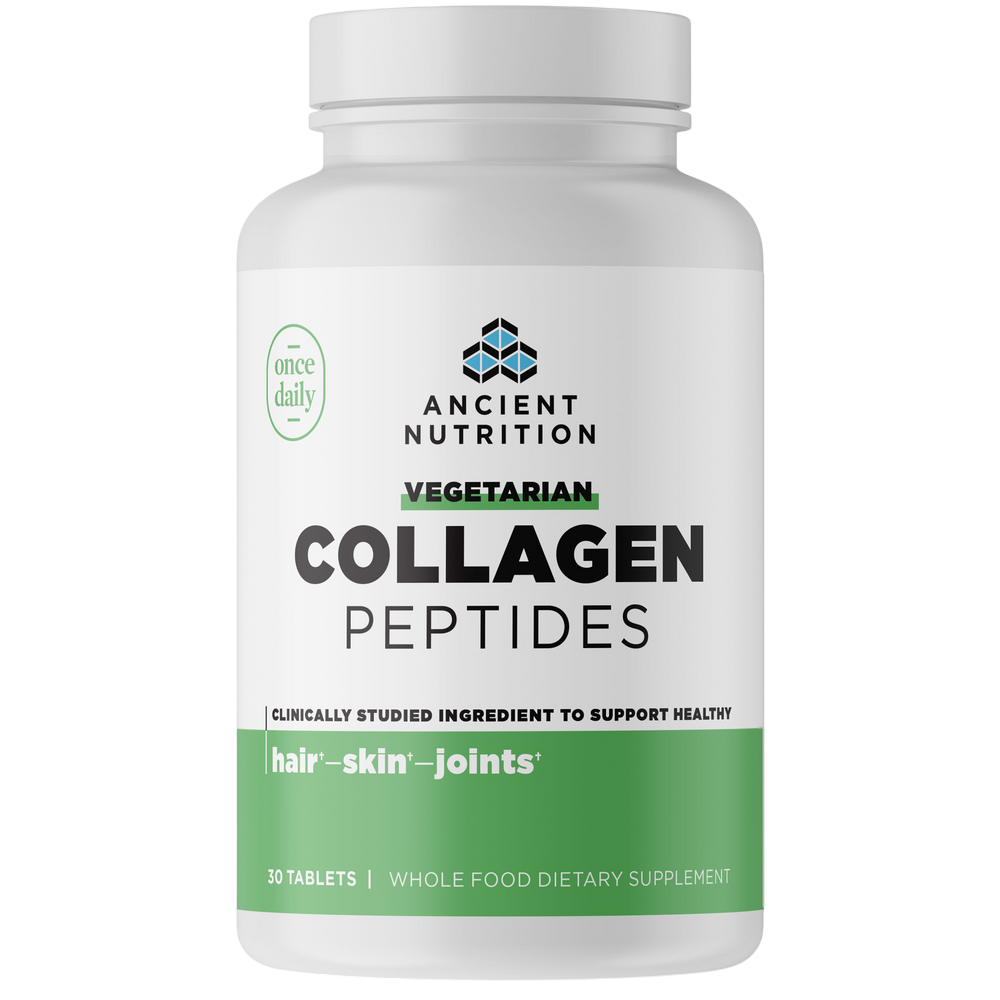 Ancient Nutrition Vegetarian Collagen Peptides Tablets - front