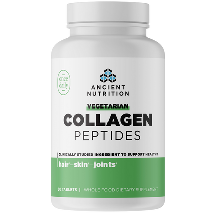 Ancient Nutrition Vegetarian Collagen Peptides Tablets - front
