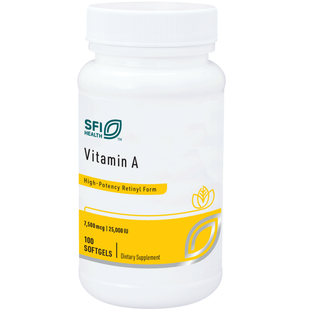Vitamin A 25000IU, 100 Softgels