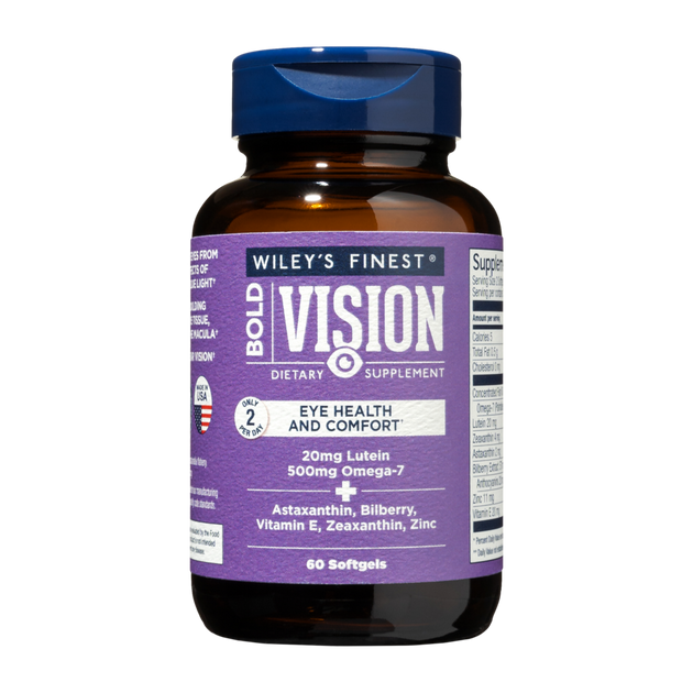 Bold Vision, Proactive, 60 Softgels , Brand_Wiley's Fish Oil Form_Softgels Size_60 Softgels