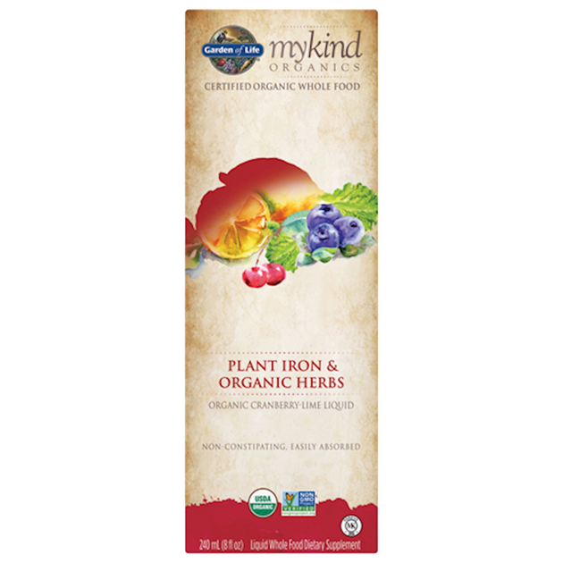 MyKind Plant Iron & Organic Herbs, 240 mL