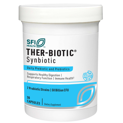 Ther-Biotic® Synbiotic Shelf Stable Probiotic, 30 Capsules
