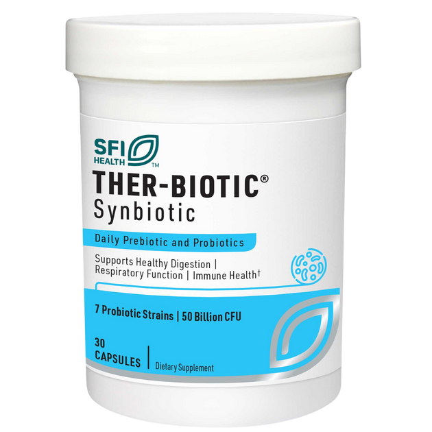 Ther-Biotic® Synbiotic Shelf Stable Probiotic, 30 Capsules
