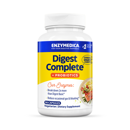Digest Complete + Probiotics, 90 Capsules