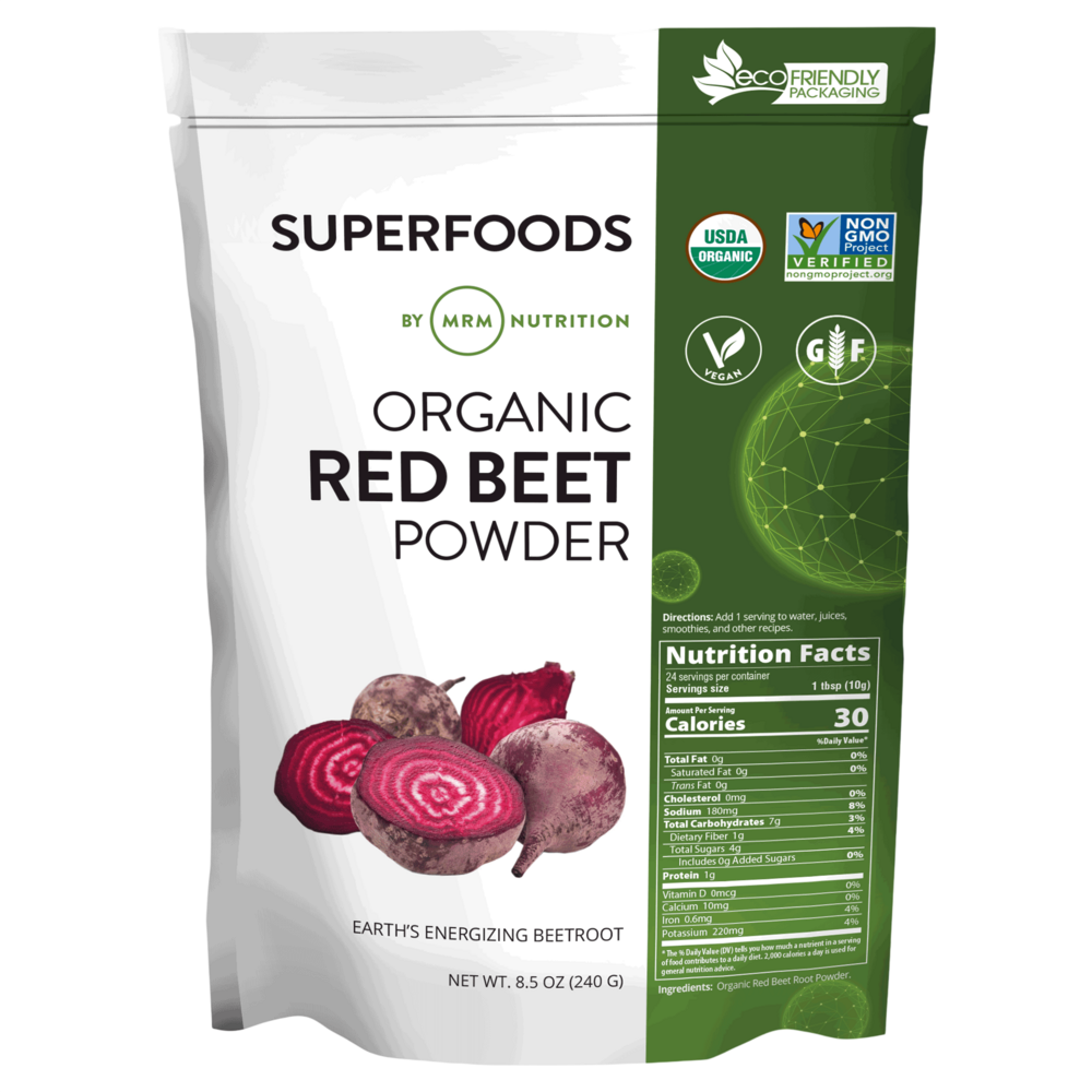 Raw Organic Red Beet Powder, 240 Grams