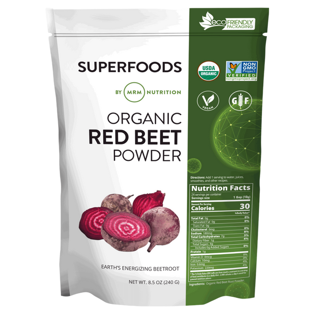 Raw Organic Red Beet Powder, 240 Grams