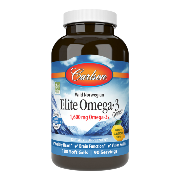 Elite Omega 3 Gems, 180 Softgels