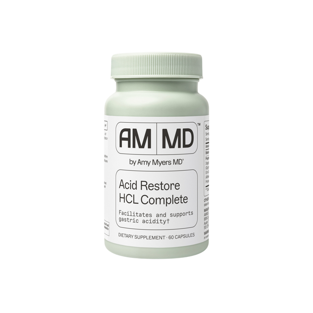 Amy Myers MD Acid Restore HCL Complete - front