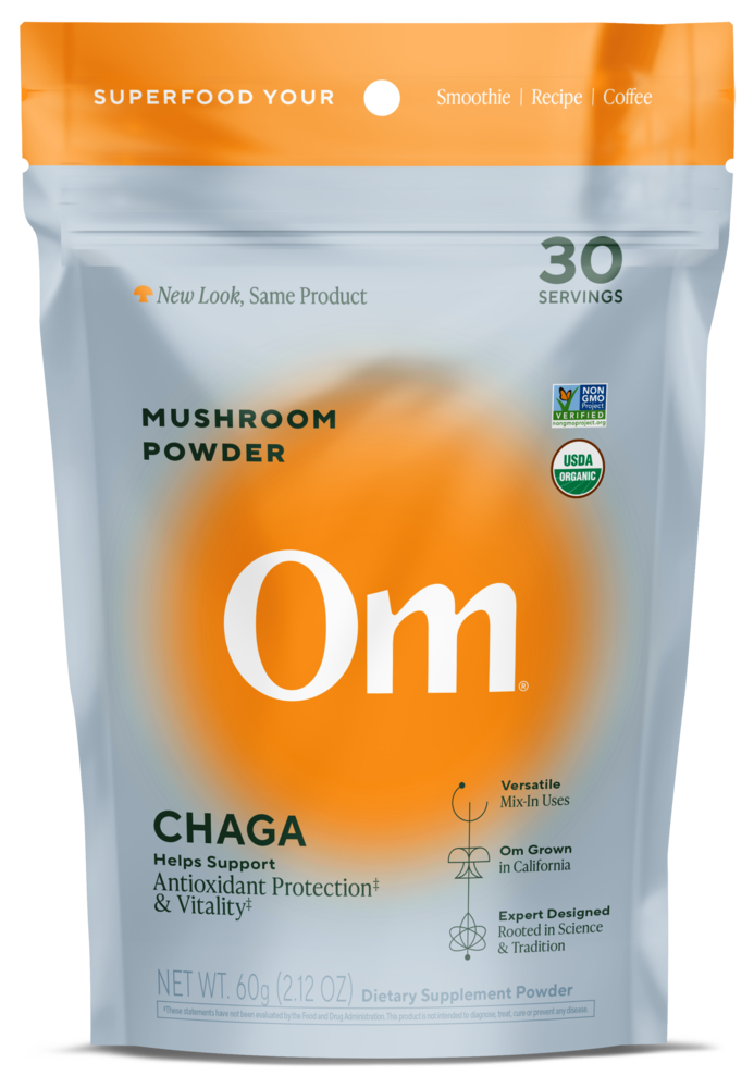 Chaga Mushroom Superfood Powder, 60 Grams , Form_Powder