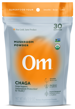 Chaga Mushroom Superfood Powder, 60 Grams , Form_Powder