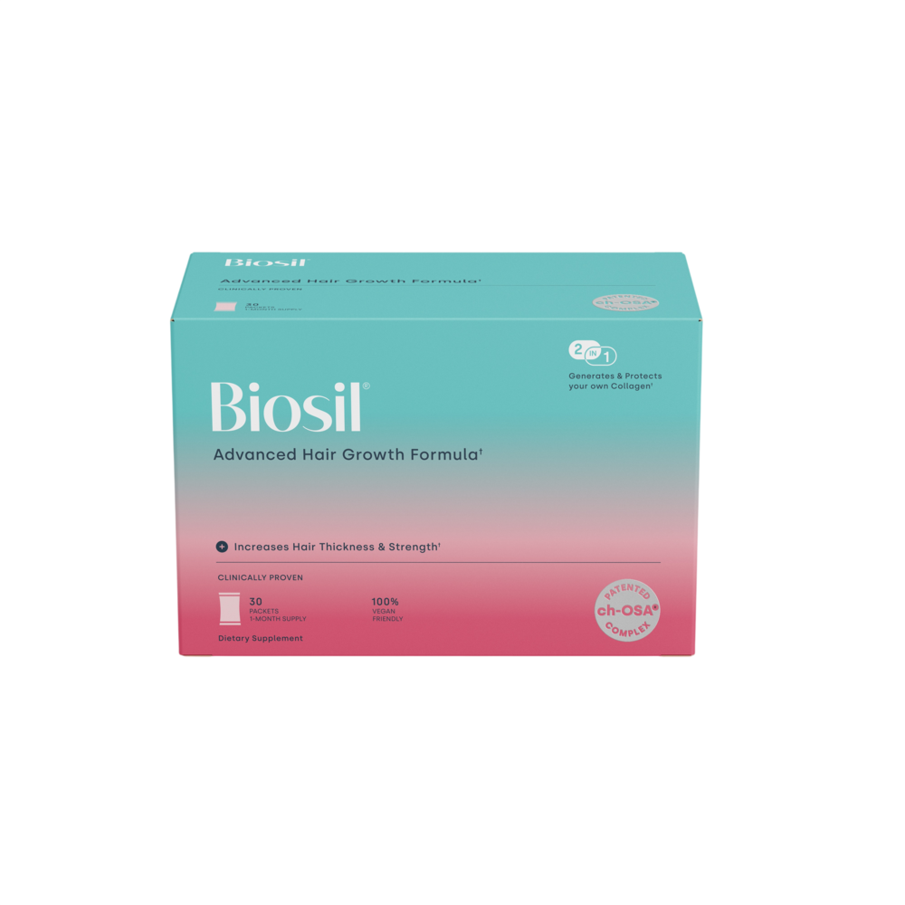Advanced Hair Growth – ch-OSA®, Biotin & AnaGain® for Fuller, Stronger Hair, 30 Packets