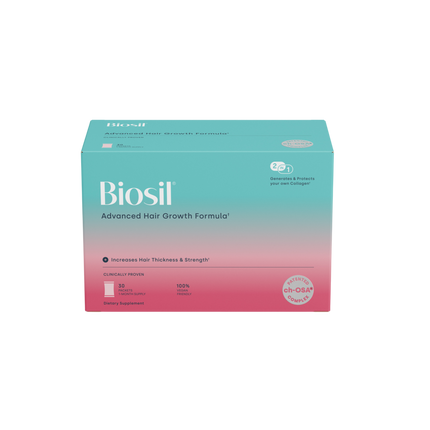 Advanced Hair Growth – ch-OSA®, Biotin & AnaGain® for Fuller, Stronger Hair, 30 Packets