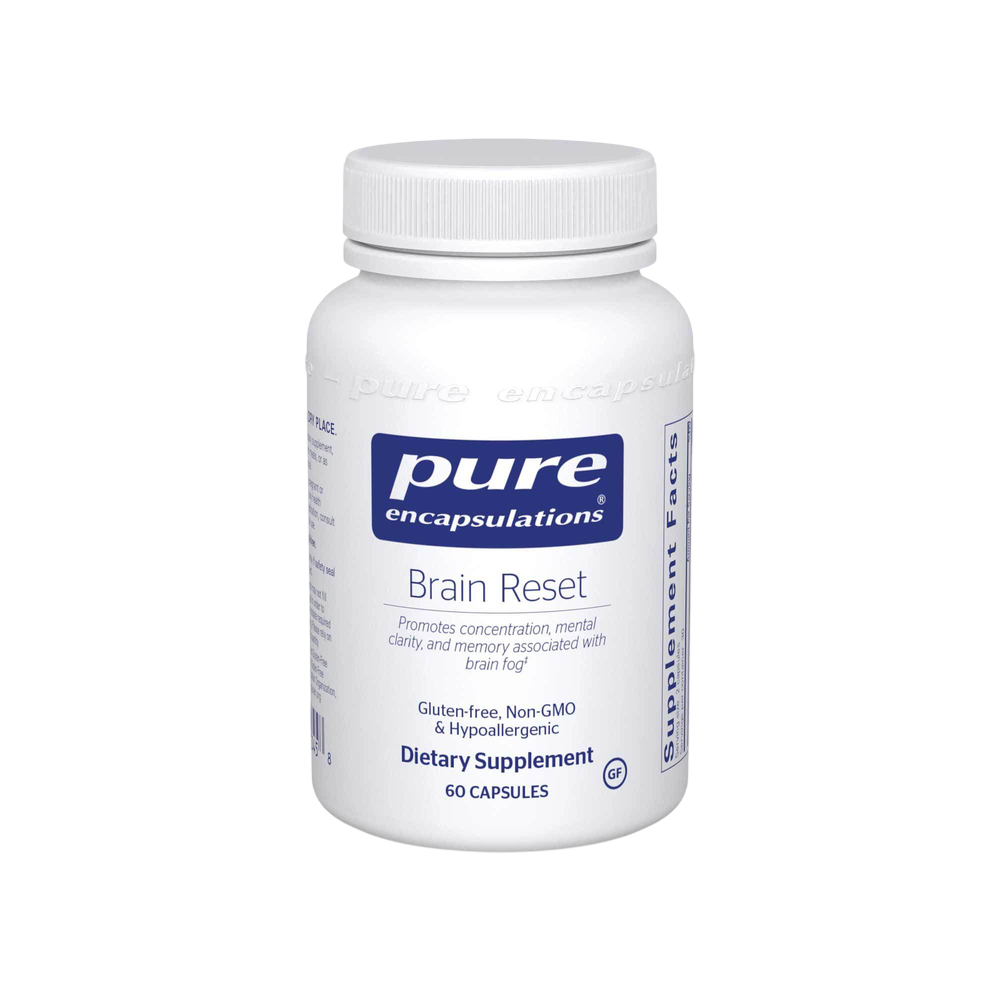 Brain Reset™, 60 Capsules , Brand_Pure Encapsulations Form_Capsules Requires Consultation Size_60 Capsules