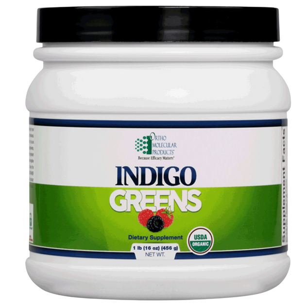 Indigo Greens Powder, 456 Grams , Brand_Ortho Molecular Form_Powder powder Requires Consultation Size_456 Grams